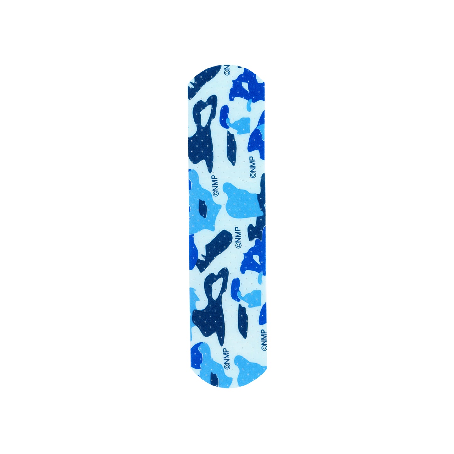 Designer Adhesive Bandages, Sterile, Blue and Pink Camo, 3/4" x 3"
