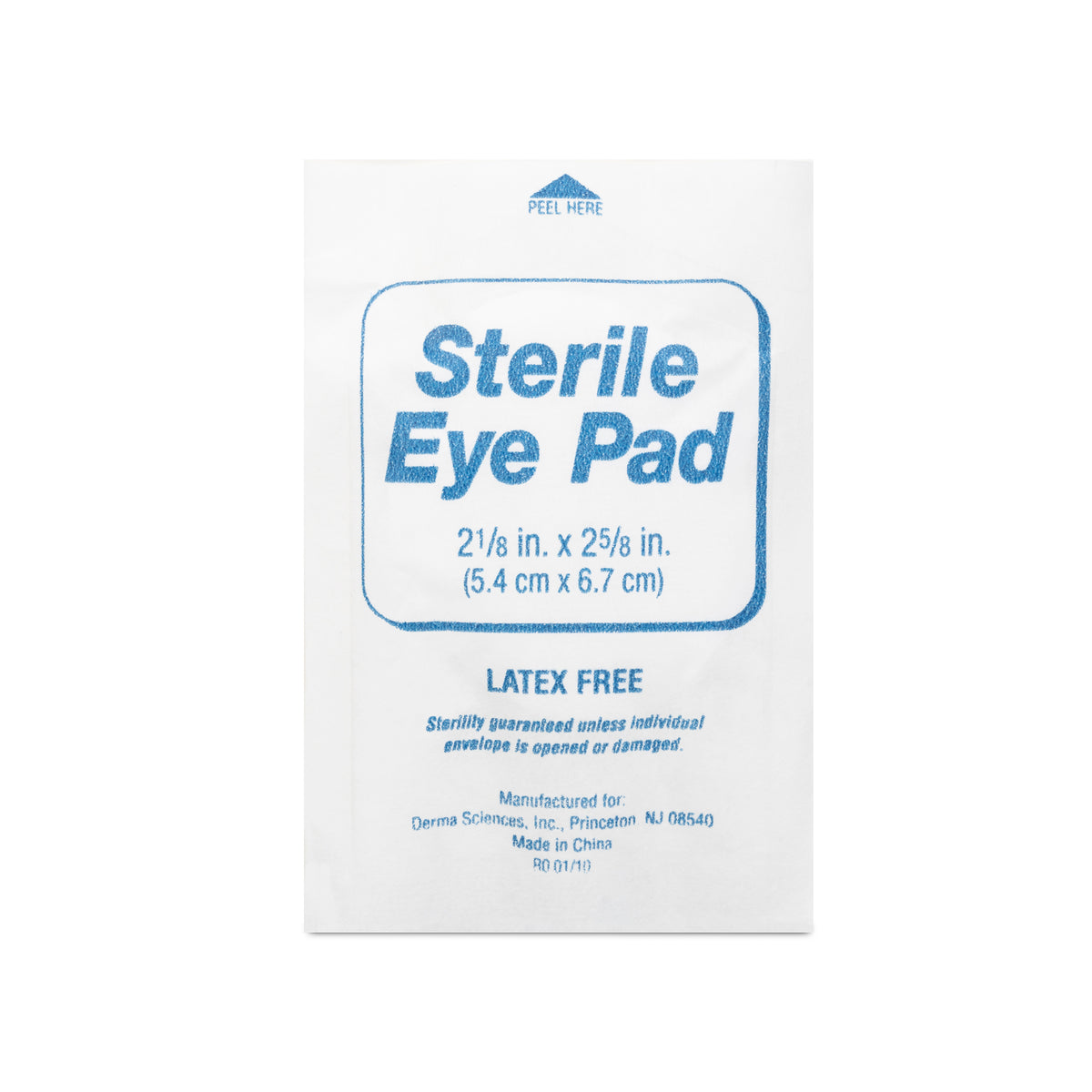 Pad Eye Large 2 1/8X2 5/8 Sterile Lf - NON21601 - Medical Supply Group