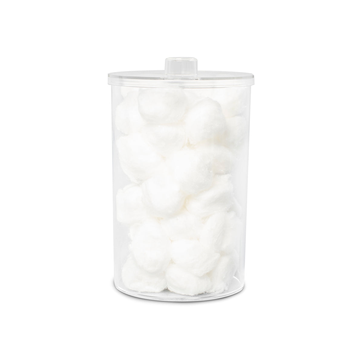 Unlabeled Clear Plastic Sundry Jars GoBioMed