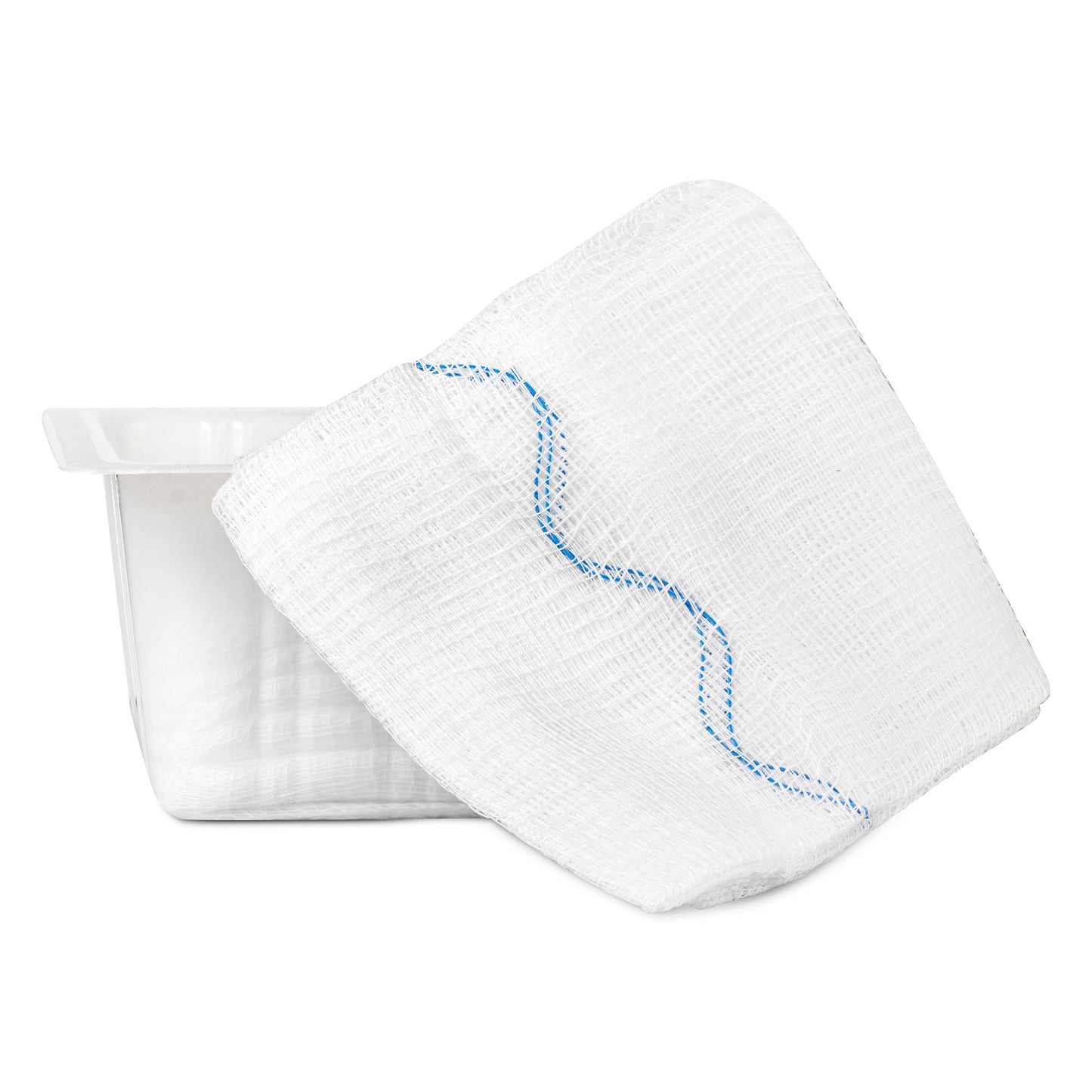 Sterile, Gauze, X-Ray Detectable, 4" x 4", 32-ply