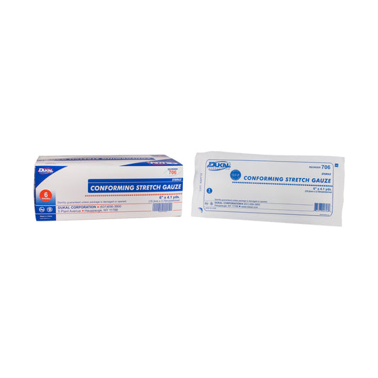 Sterile, Conforming Gauze, 6"