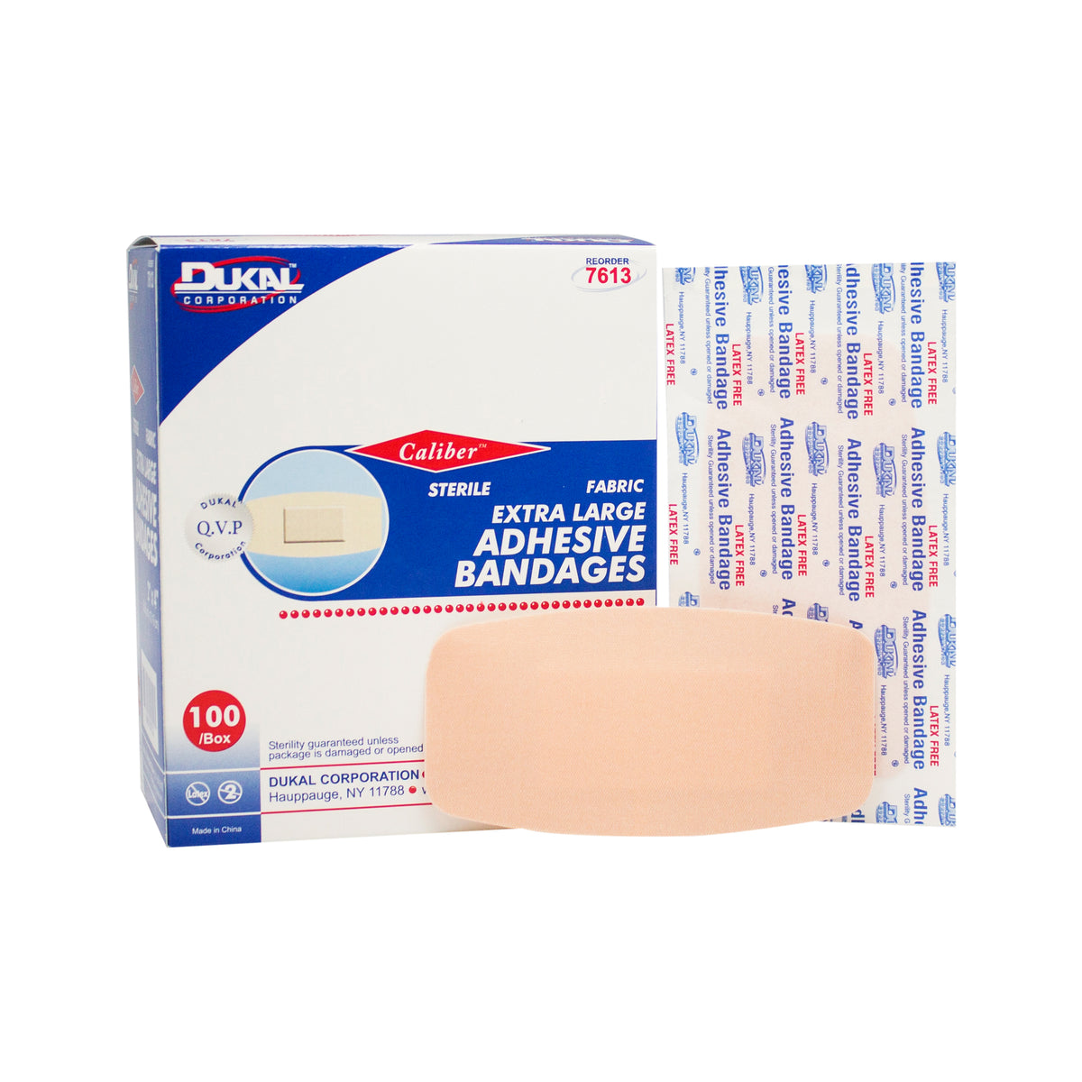 Dukal Soft Flexible Fabric Adhesive Bandages, Patch - | MDMaxx