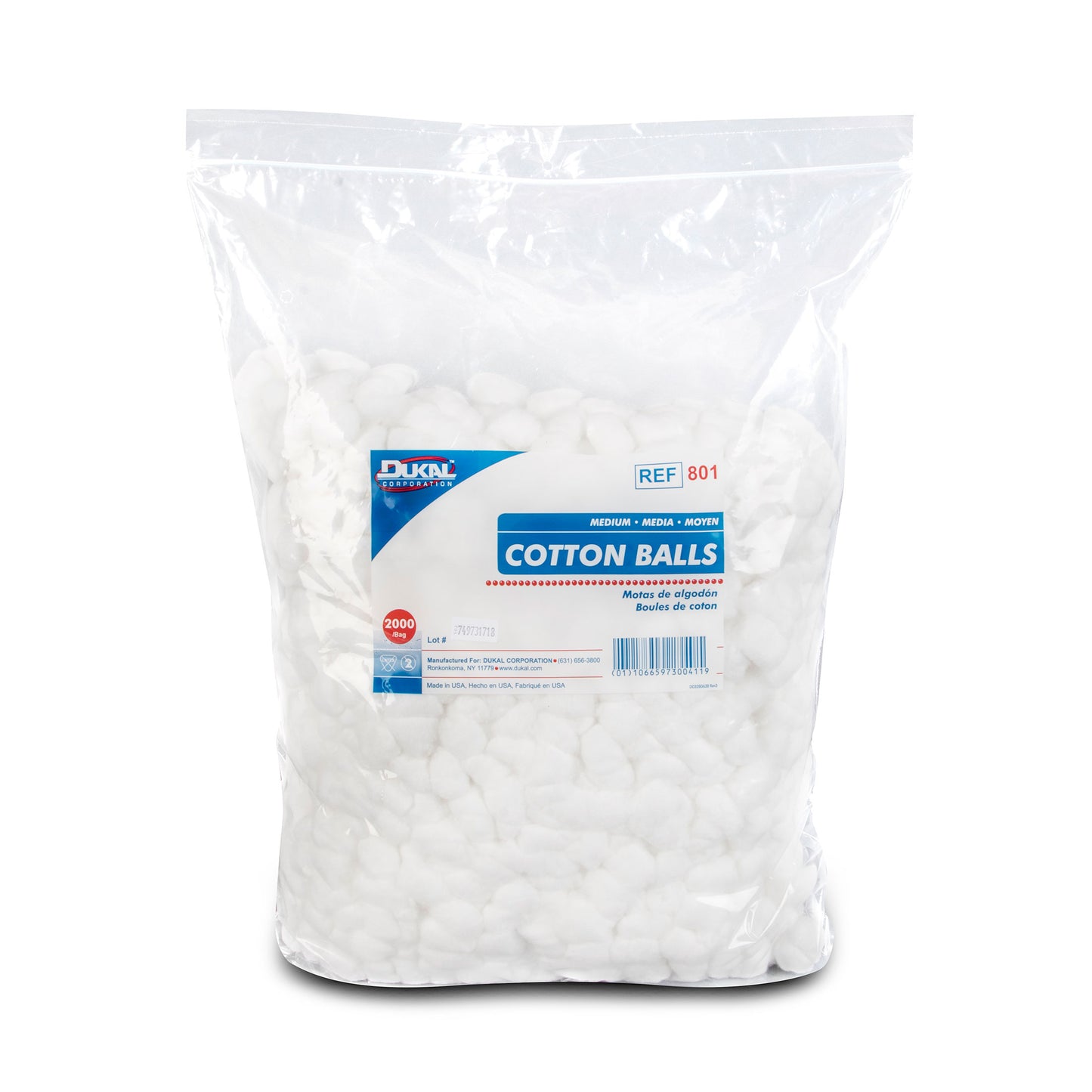 Dukal - Medium Cotton Balls,