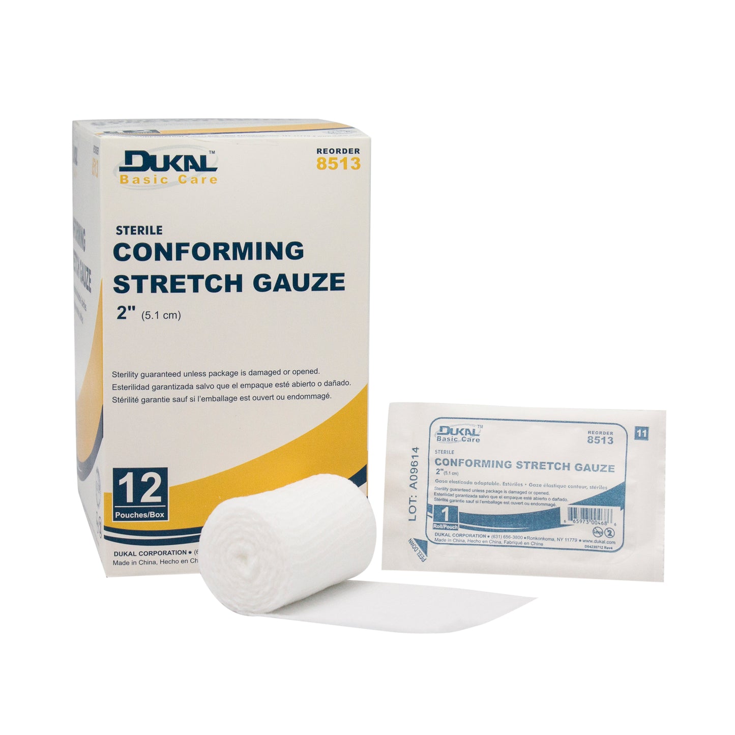Sterile, Basic Conforming Stretch Gauze 2"