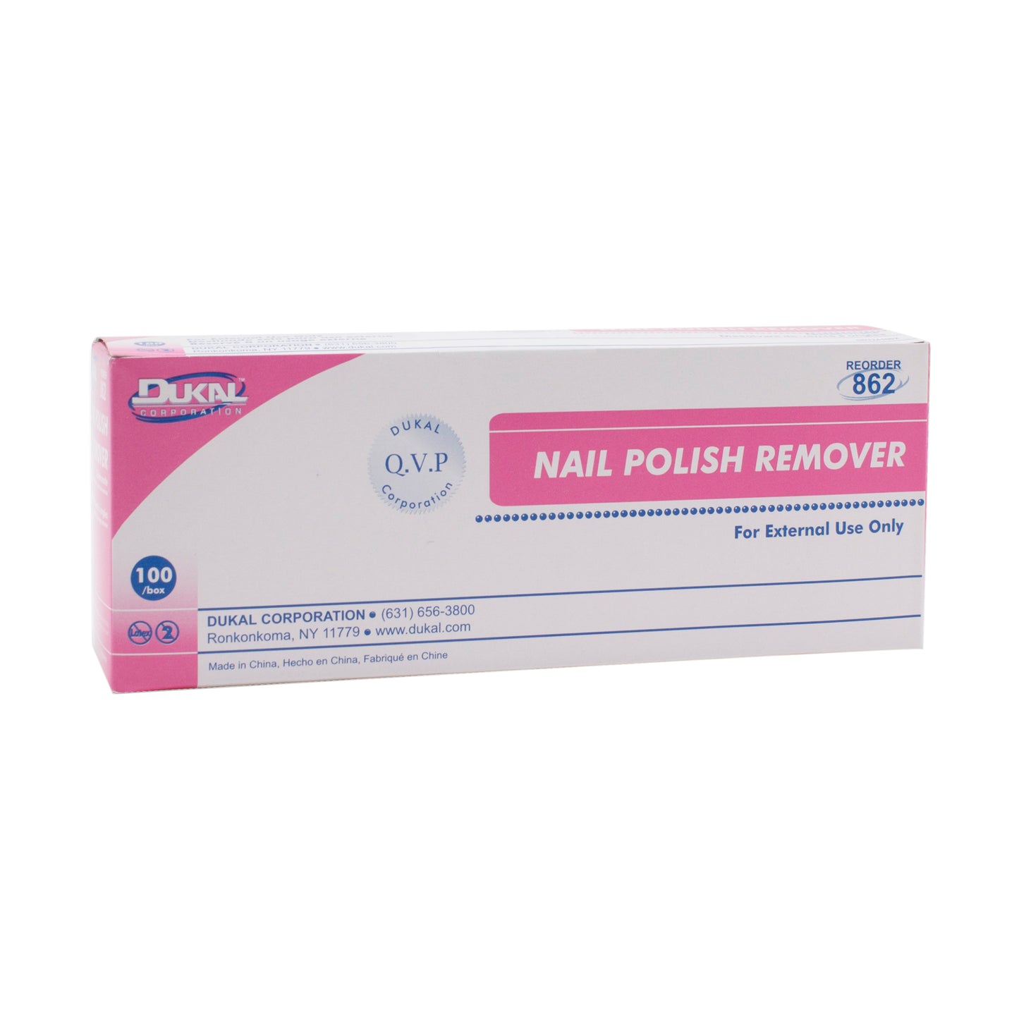 Nail Polish Remover Pad NS Med