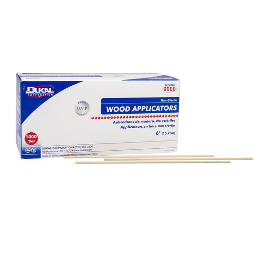 Non-Sterile, Wood Applicators, 6"