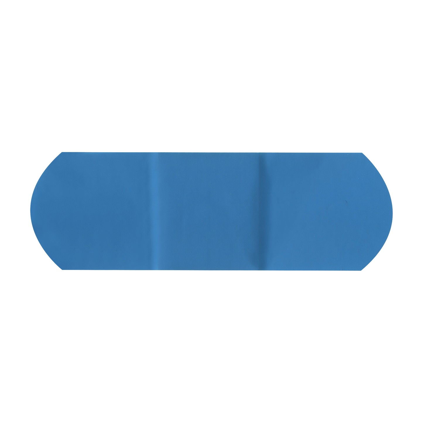 Blue Metal Detectable Adhesive Strips, Sterile, Plastic, 1" x 3"