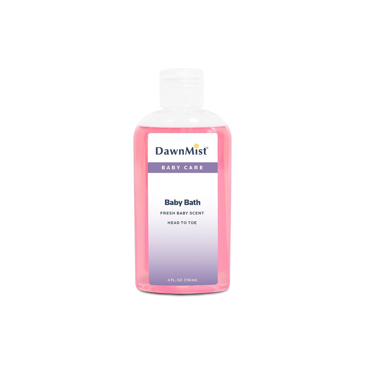 DawnMist® Baby Bath 4 oz bottle w/ dispensing cap