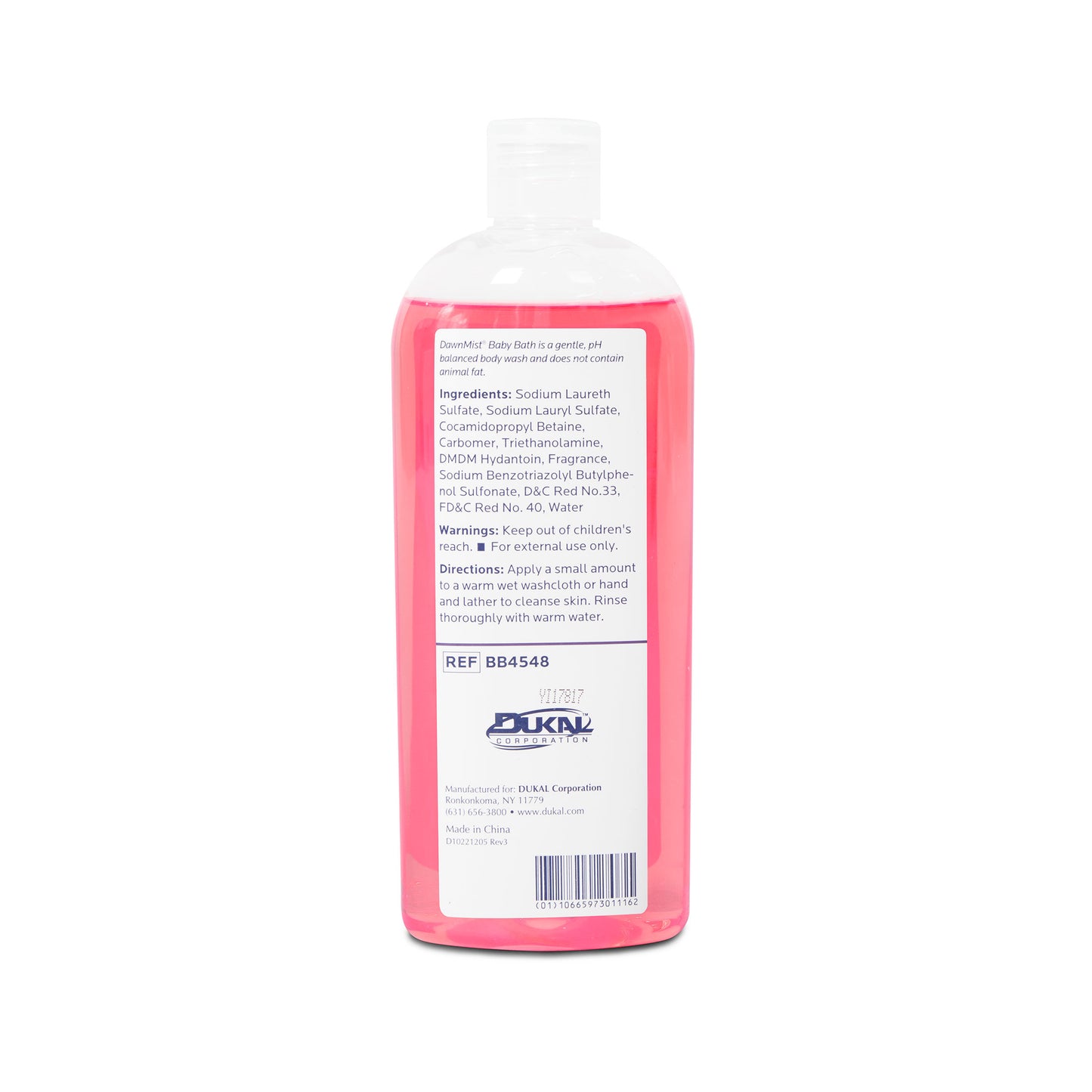 DawnMist® Baby Bath 16 oz bottle w/ dispensing cap