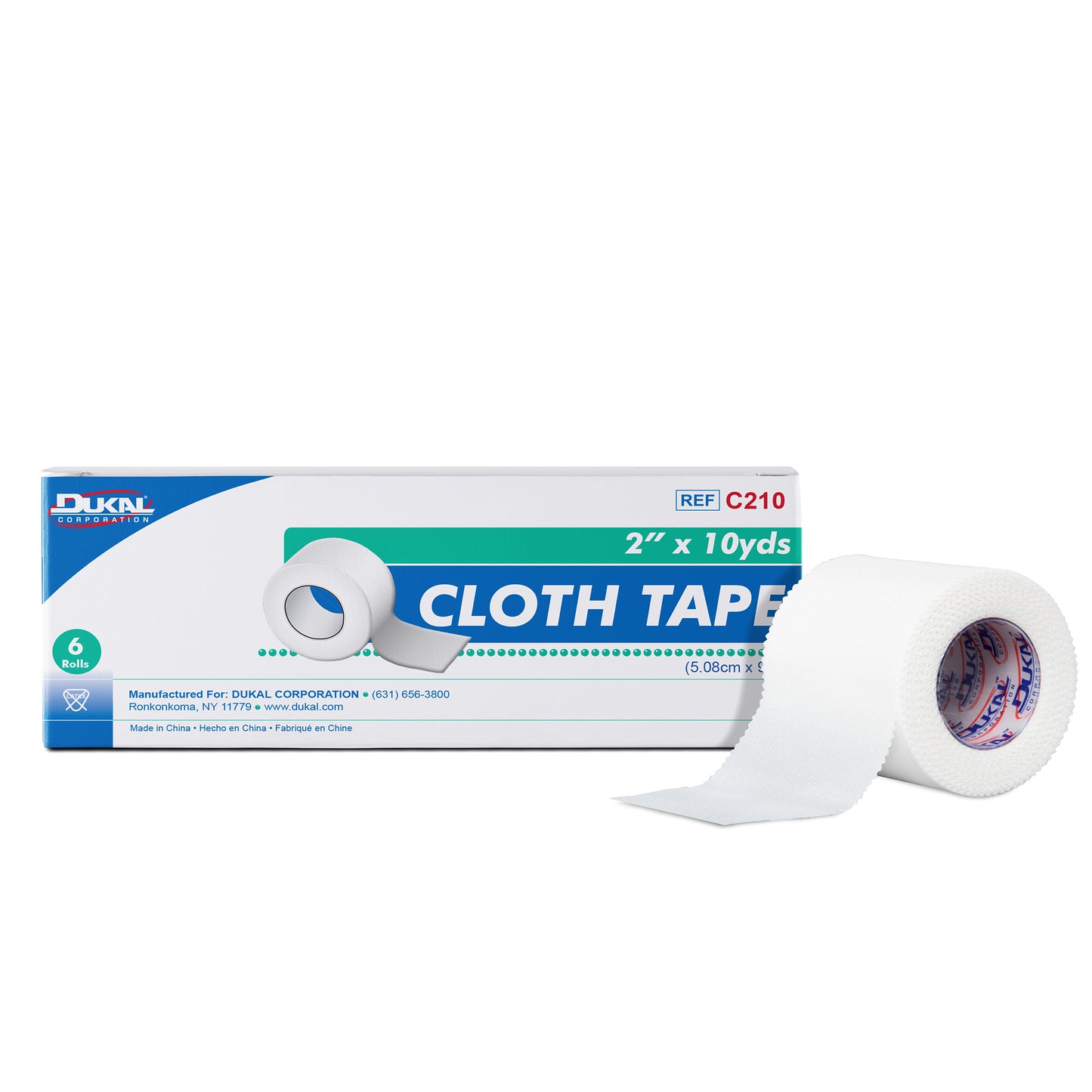 Dukal - Cloth Tape, 2" x 10yds
