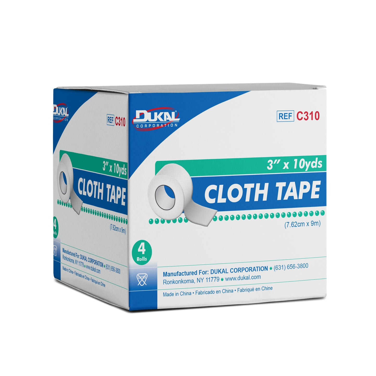 Dukal - Cloth Tape, 3" x 10yds