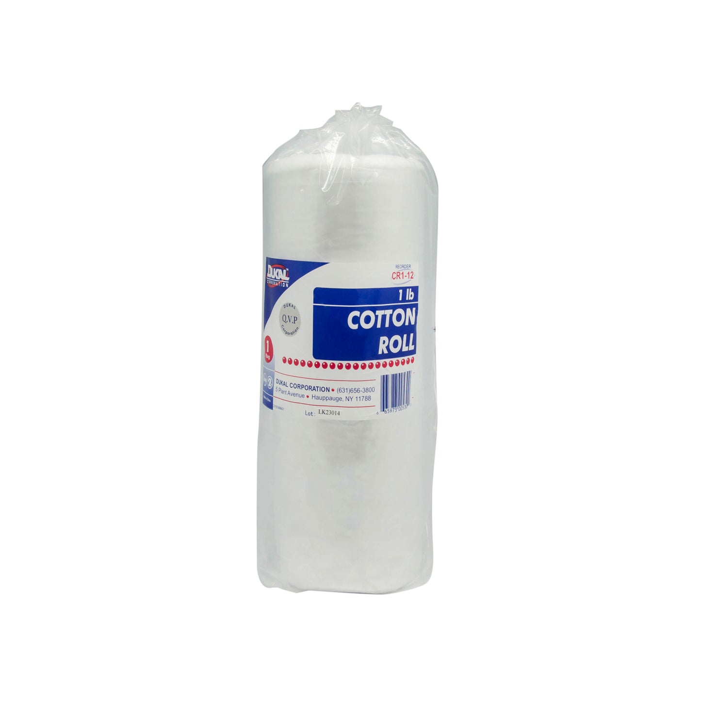 Dukal - Non-Sterile Cotton Roll, 1lb