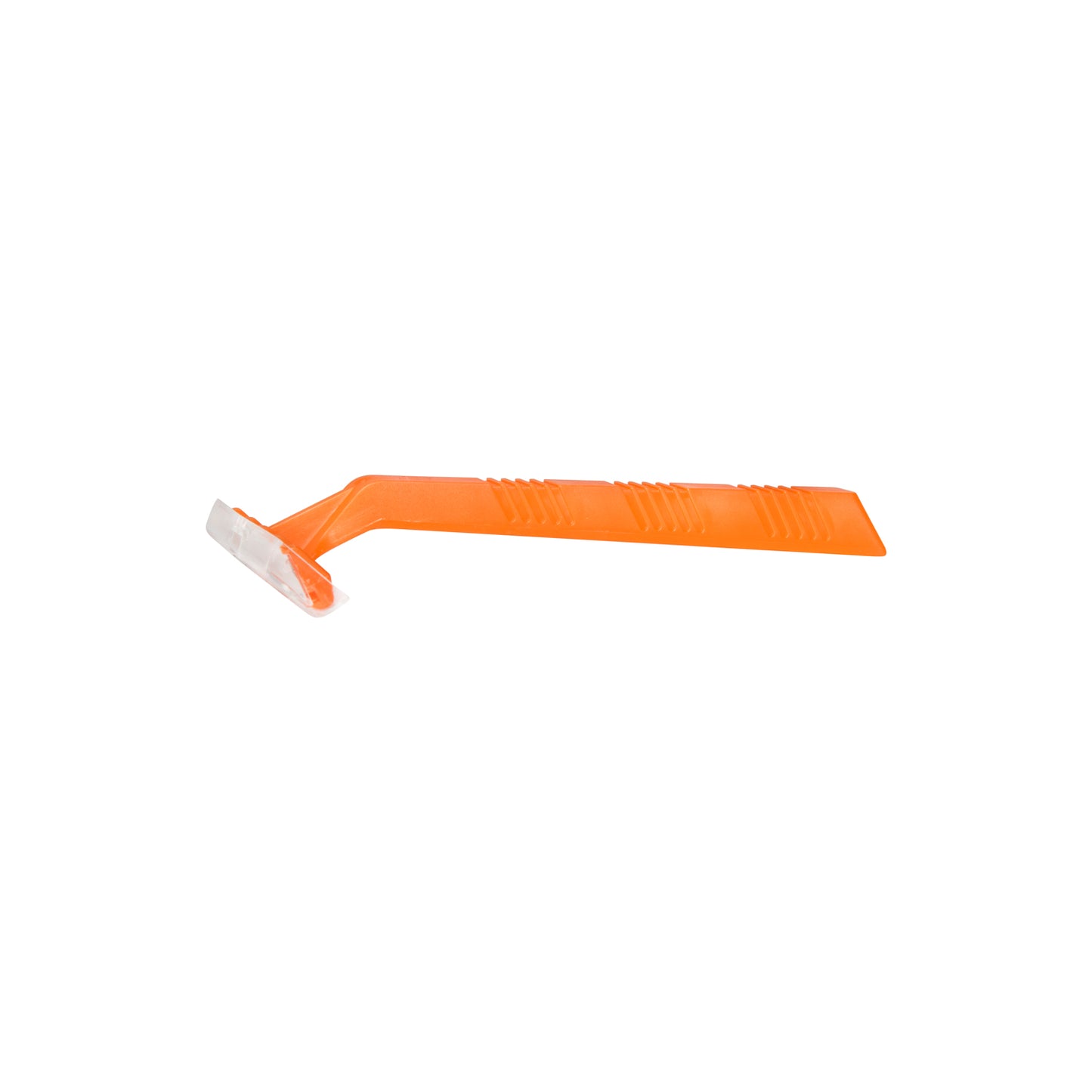 DawnMist® Razor, Single-Edge, Orange handle w/clear plastic guard