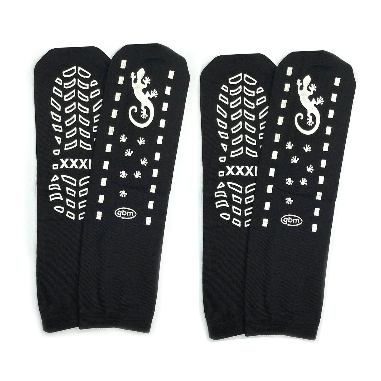 GBM Geckos - Plush Double Tread Non-Slip Safety Socks