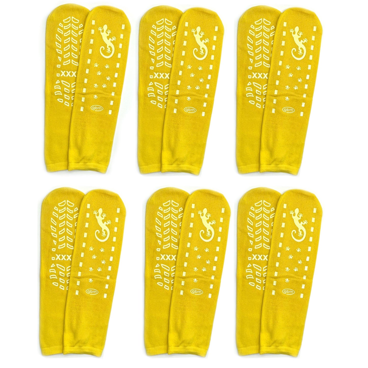 GBM Geckos - Plush Double Tread Non-Slip Safety Socks