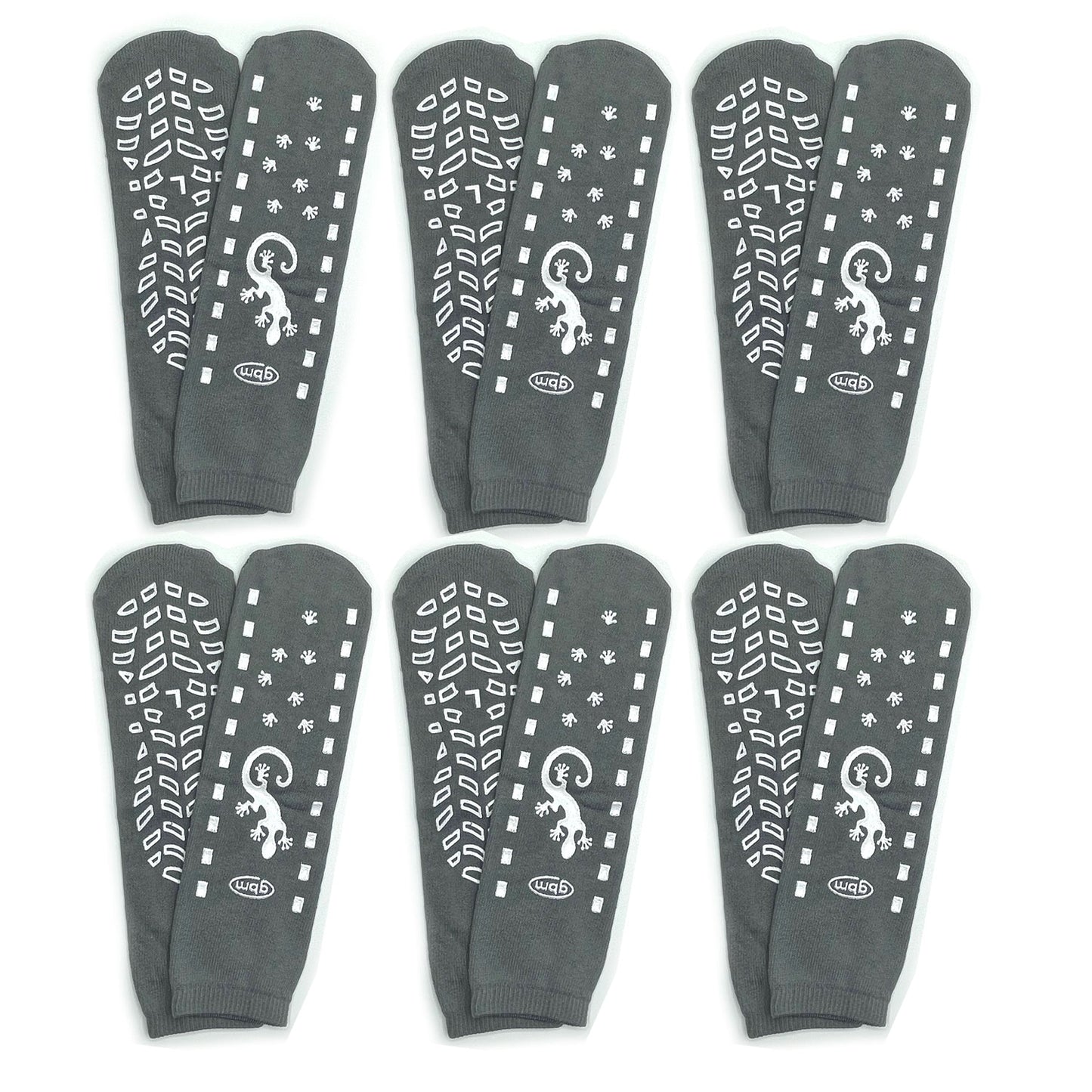 GBM Geckos - Plush Double Tread Non-Slip Safety Socks