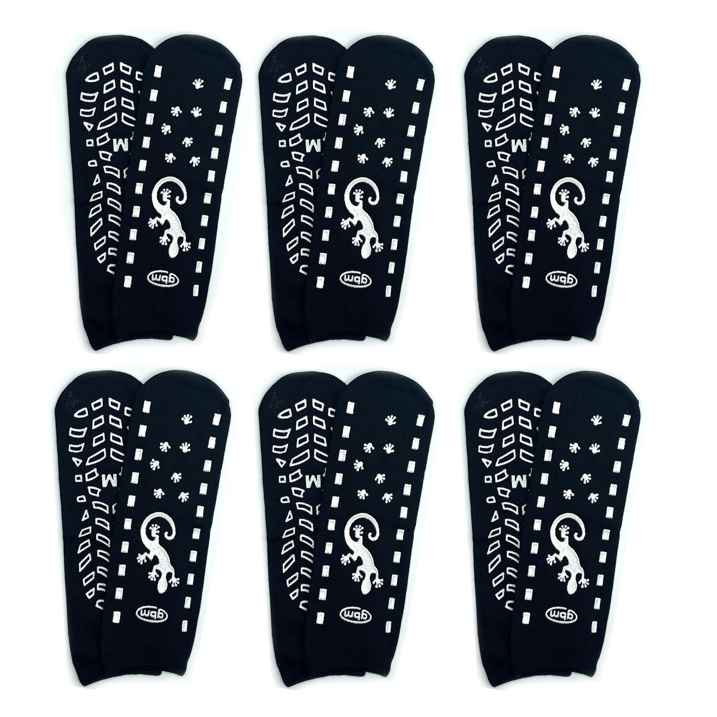 GBM Geckos - Plush Double Tread Non-Slip Safety Socks