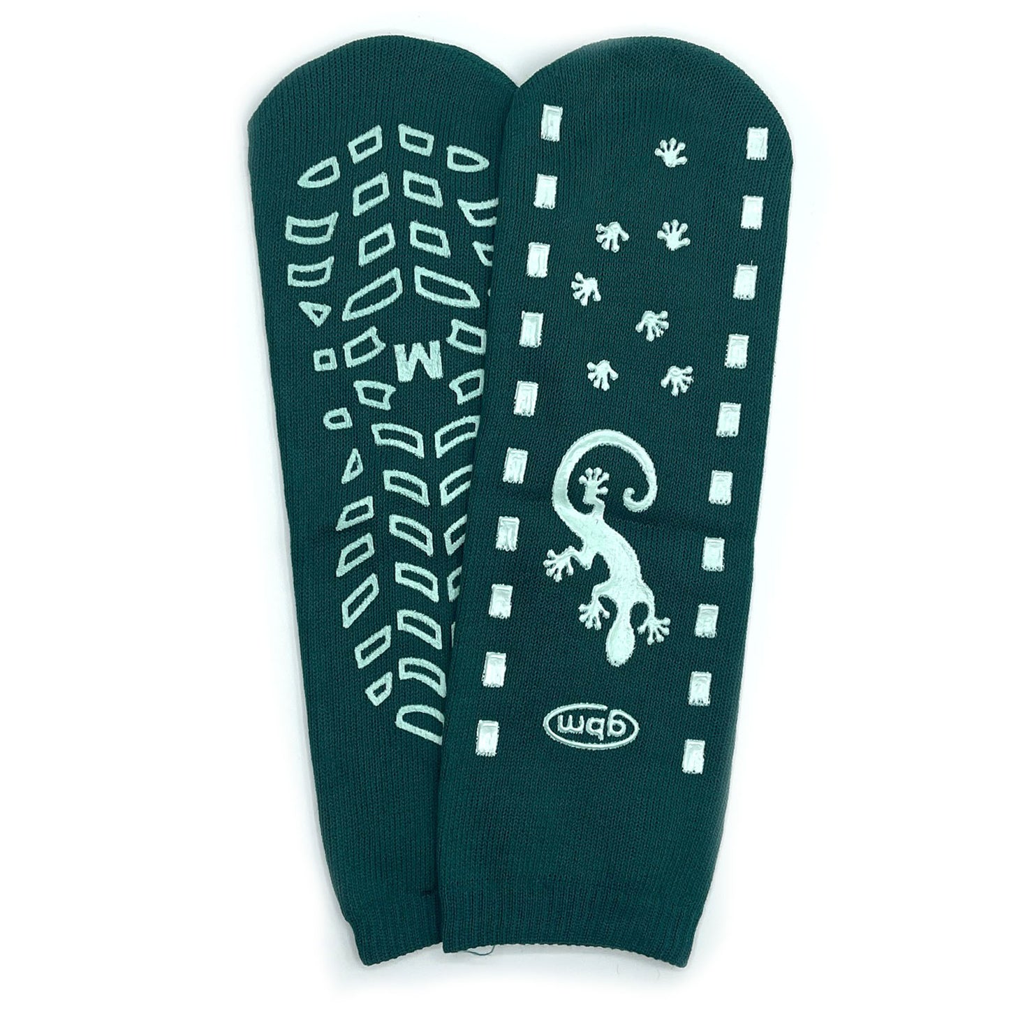 GBM Geckos - Plush Double Tread Non-Slip Safety Socks