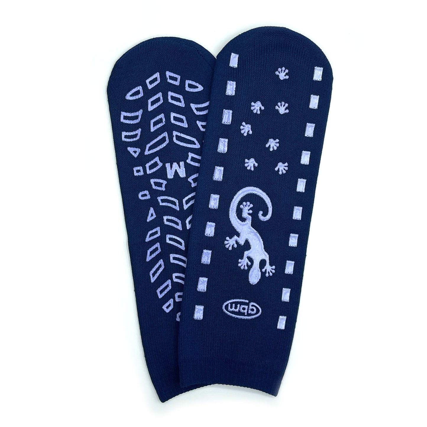 GBM Geckos - Plush Double Tread Non-Slip Safety Socks