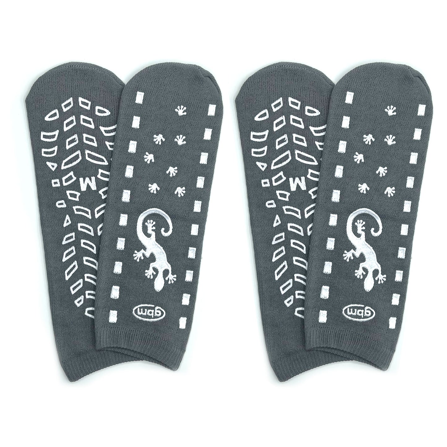 GBM Geckos - Plush Double Tread Non-Slip Safety Socks