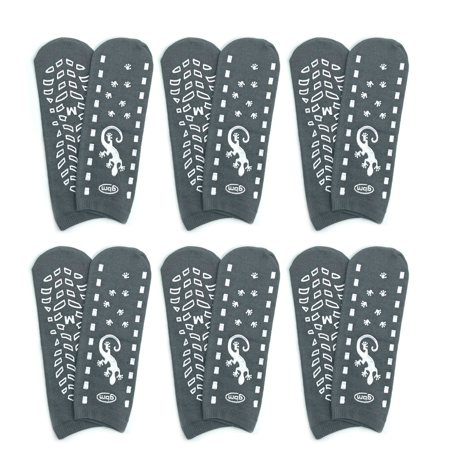 GBM Geckos - Plush Double Tread Non-Slip Safety Socks