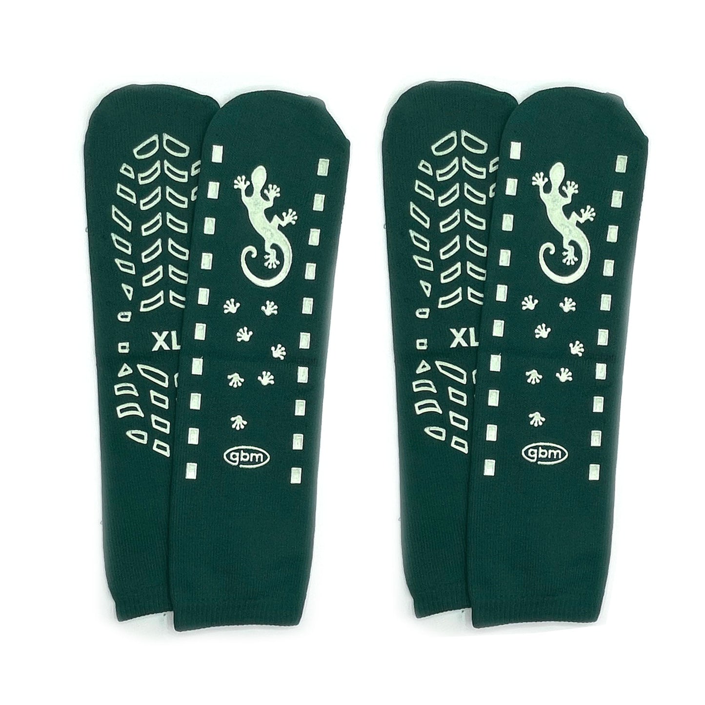 GBM Geckos - Plush Double Tread Non-Slip Safety Socks
