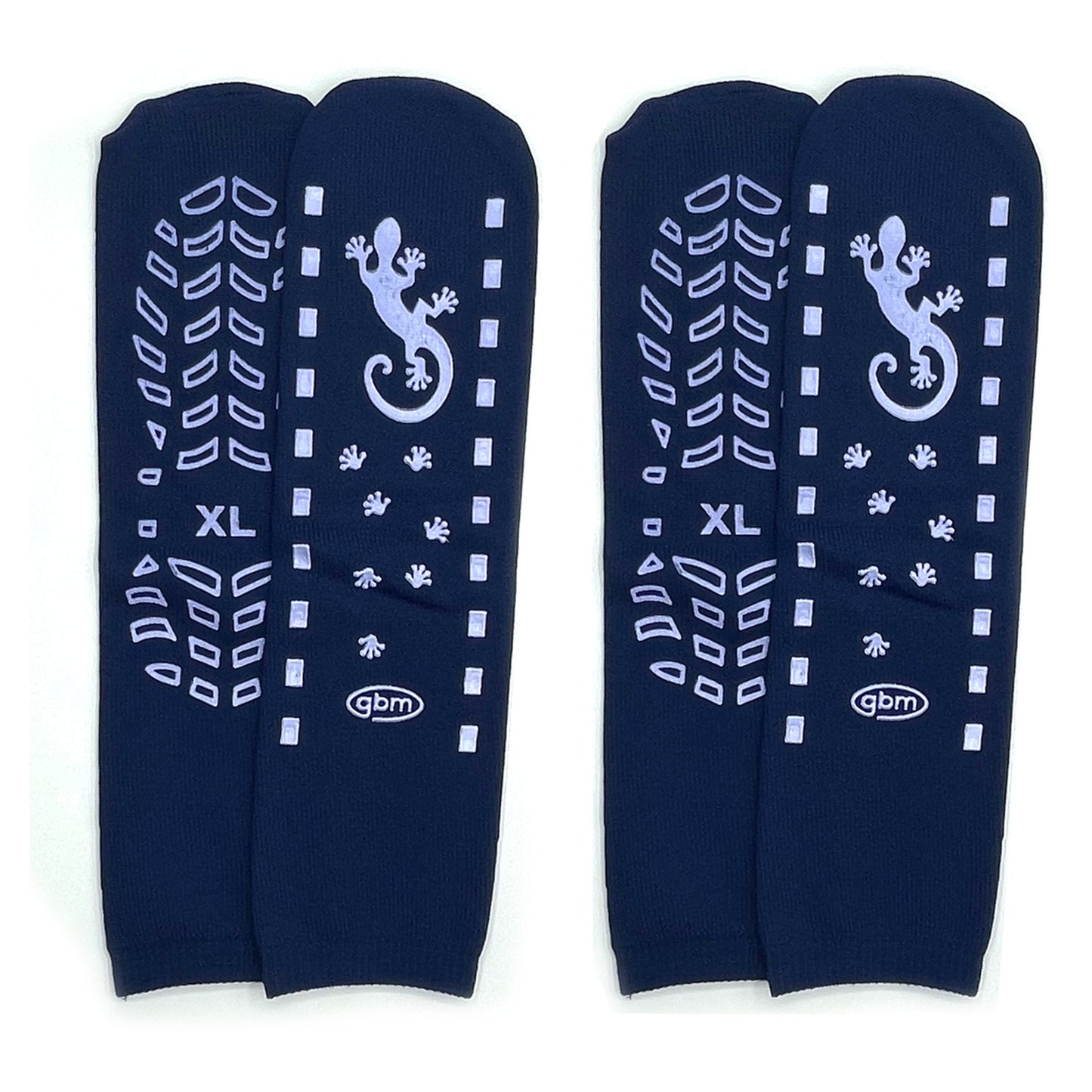 GBM Geckos - Plush Double Tread Non-Slip Safety Socks