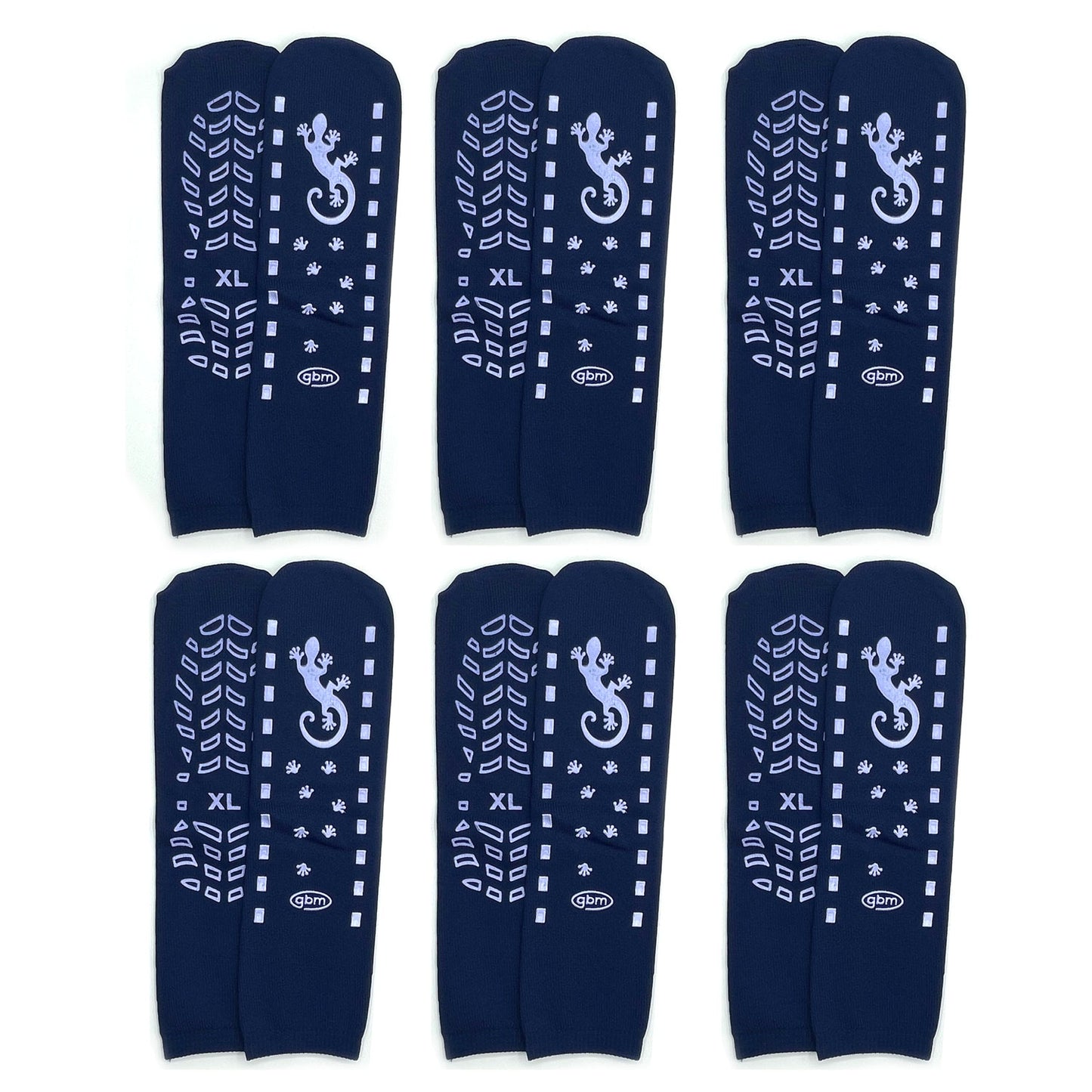 GBM Geckos - Plush Double Tread Non-Slip Safety Socks