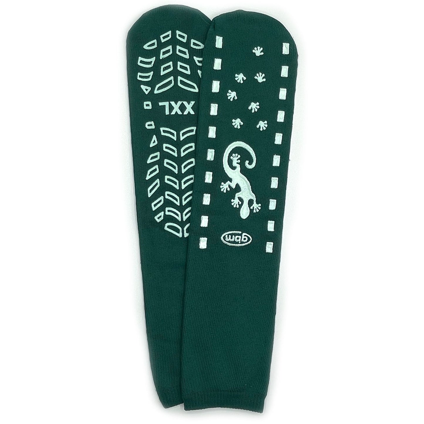 GBM Geckos - Plush Double Tread Non-Slip Safety Socks