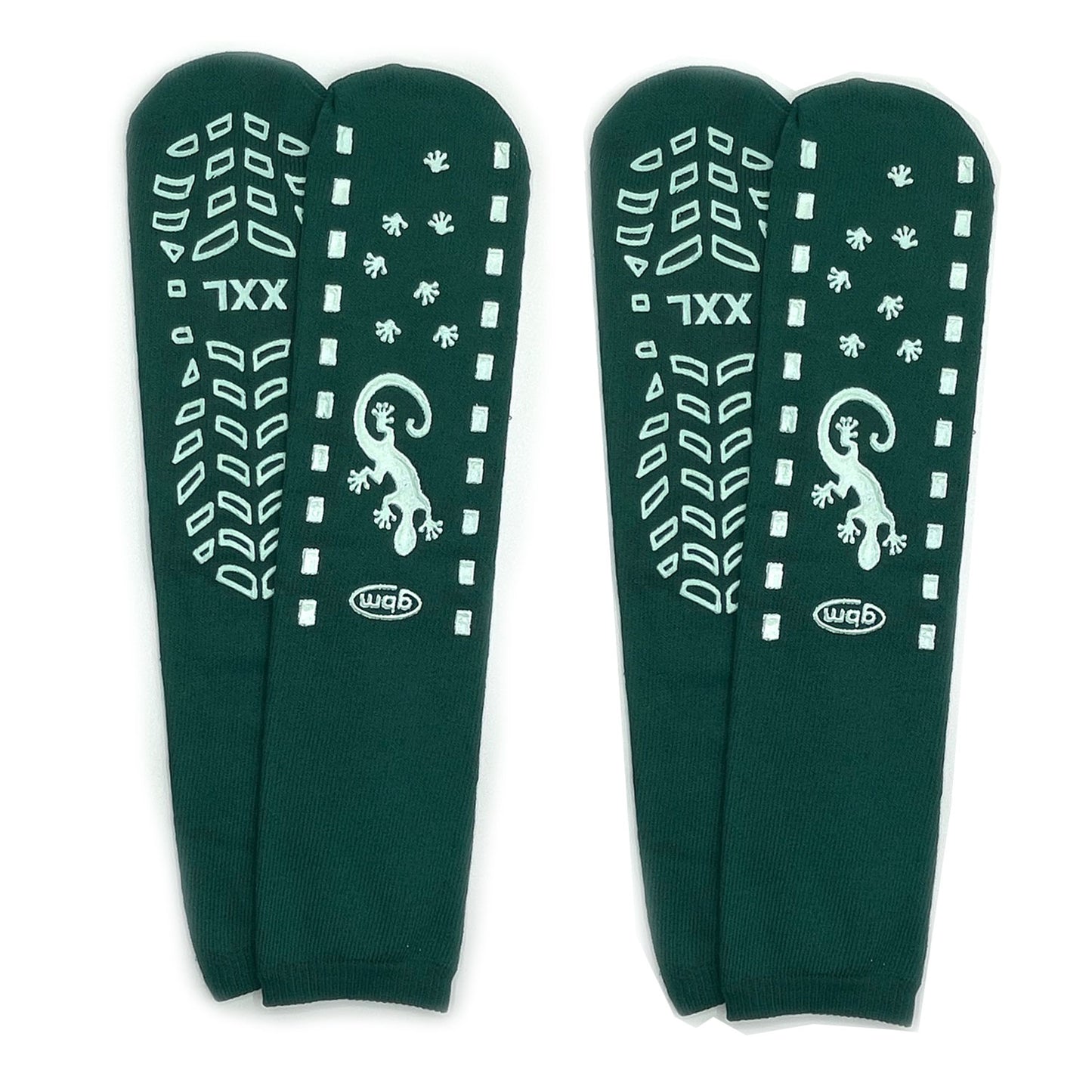 GBM Geckos - Plush Double Tread Non-Slip Safety Socks
