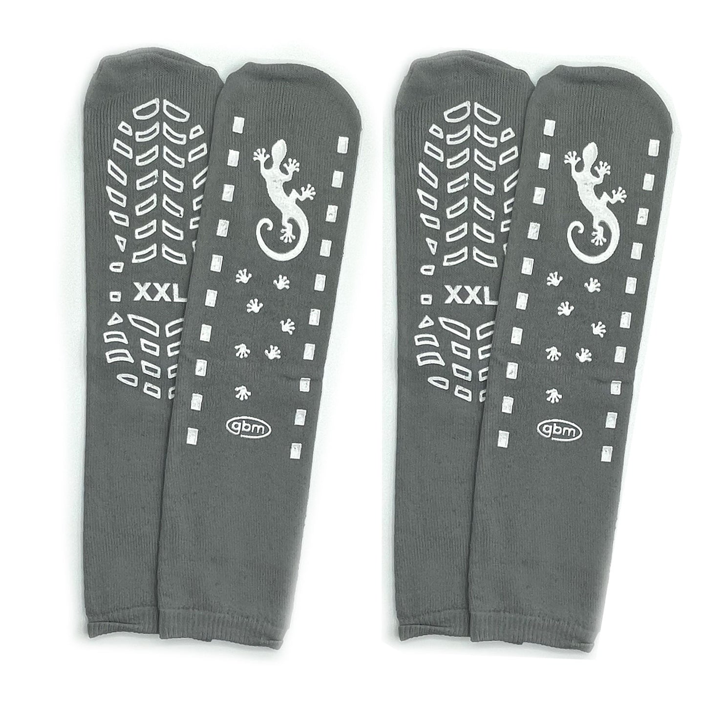 GBM Geckos - Plush Double Tread Non-Slip Safety Socks