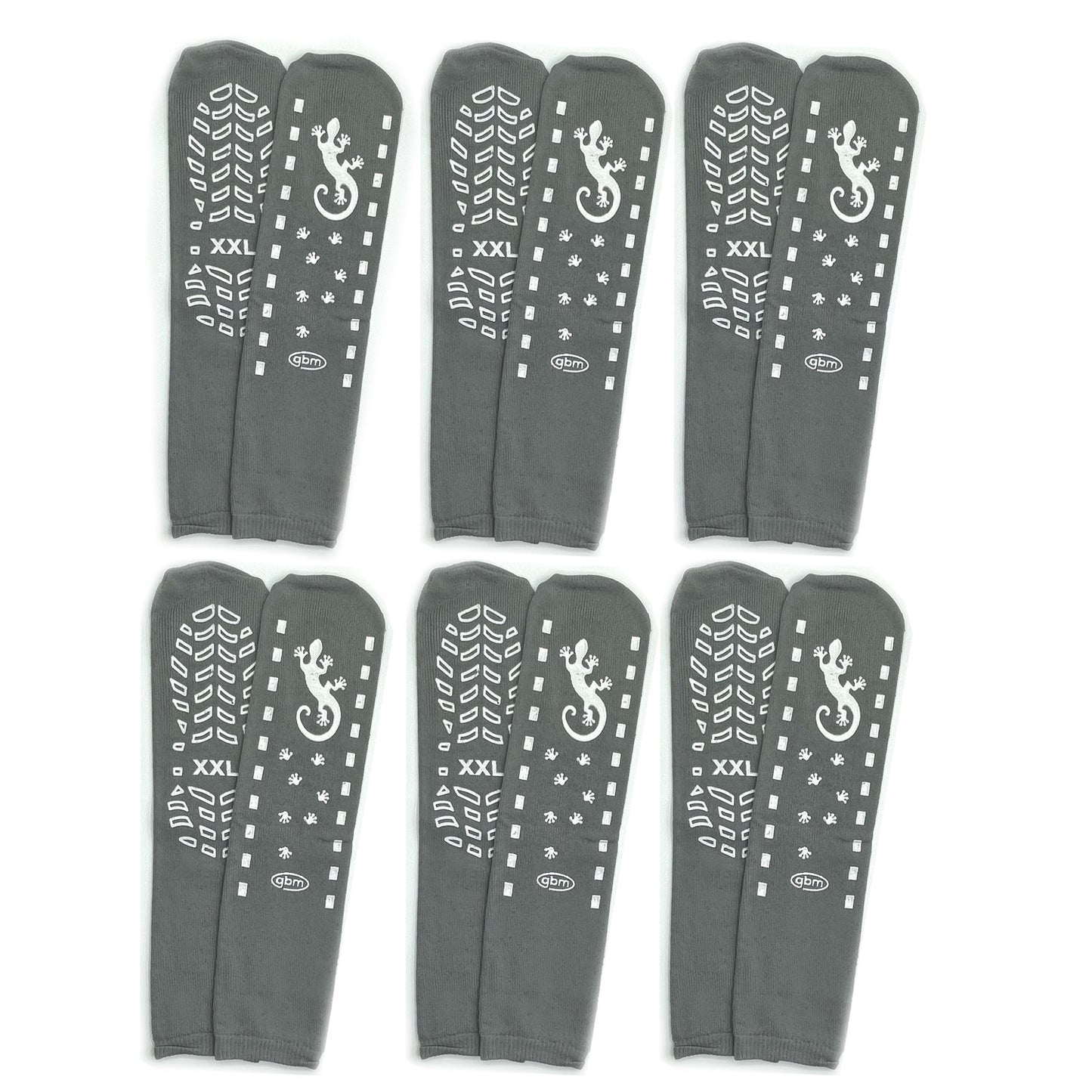 GBM Geckos - Plush Double Tread Non-Slip Safety Socks