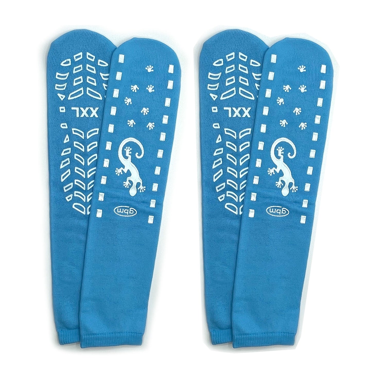 GBM Geckos - Plush Double Tread Non-Slip Safety Socks