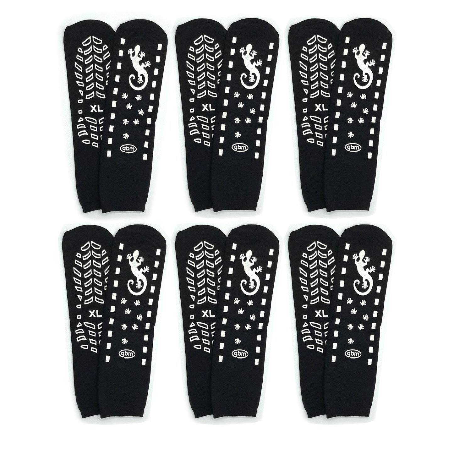 GBM Geckos - Plush Double Tread Non-Slip Safety Socks