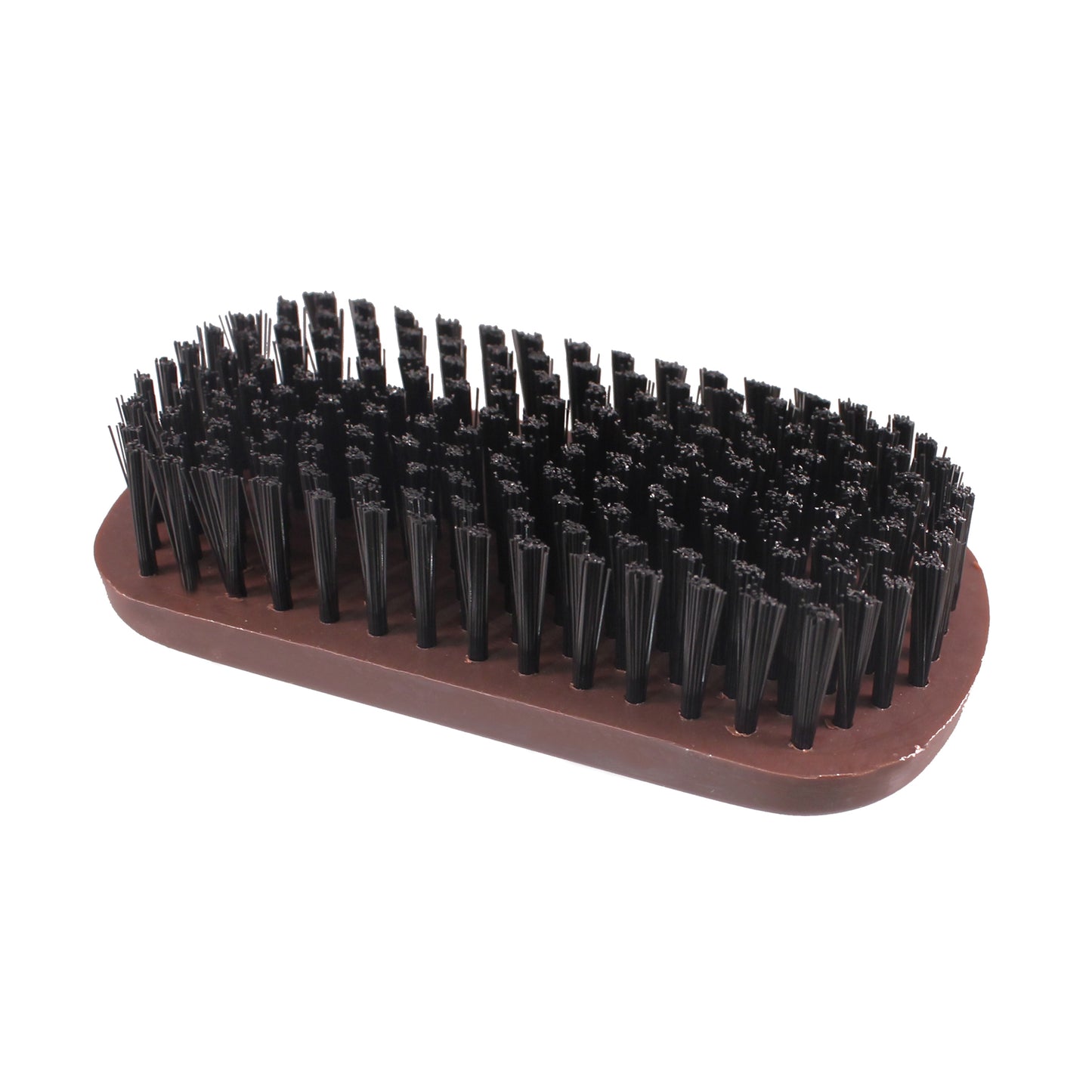DawnMist® Hair Brush, Block Style, hard plastic oval, no handle, nylon bristles
