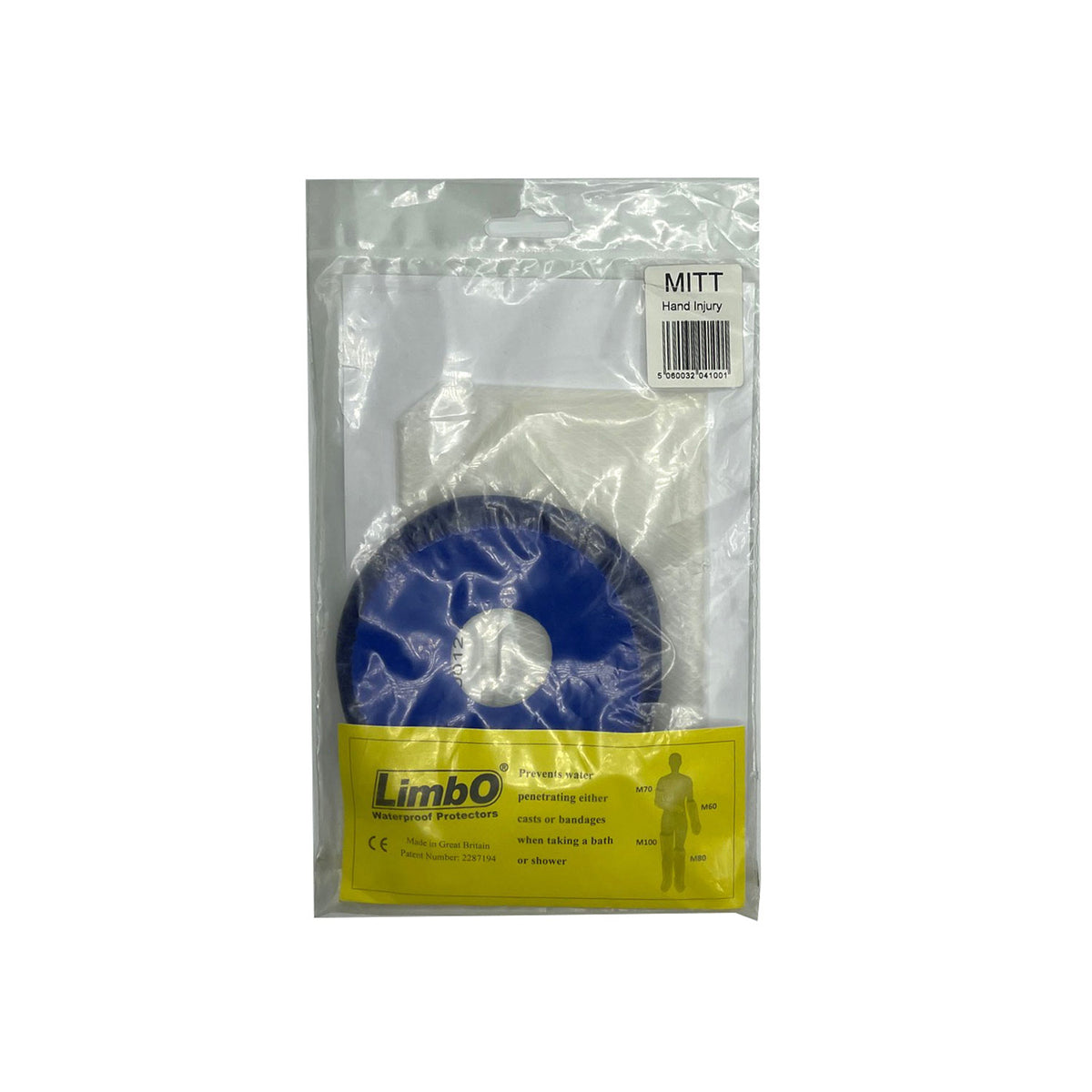 LimbO Adult Hand/Mitt Waterproof Cast Covers GoBioMed