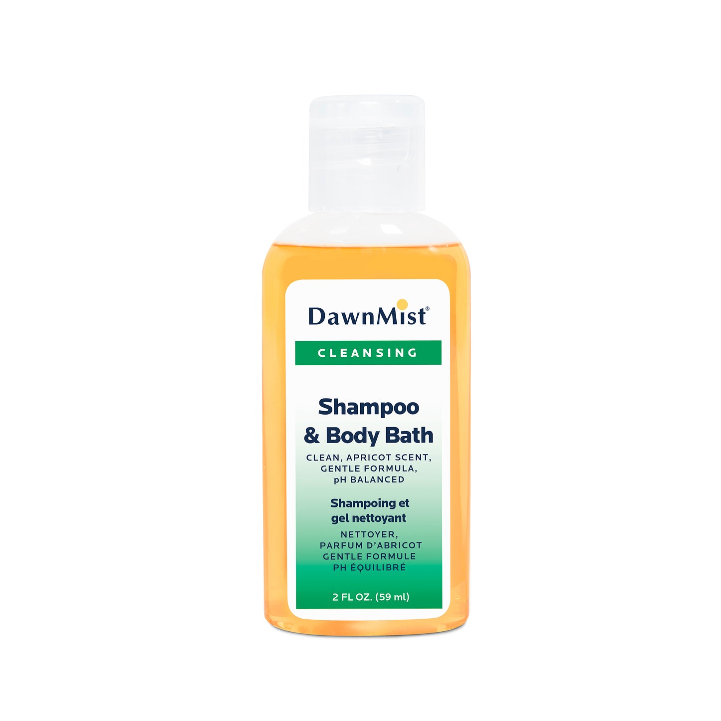 DawnMist® Shampoo & Body Bath, 2 oz, bottle w/ dispensing cap