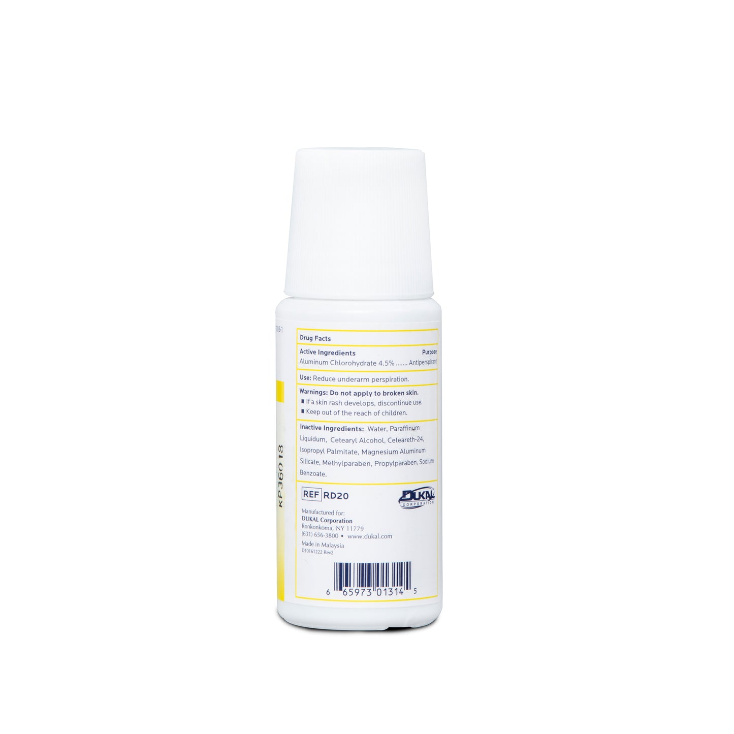 DawnMist® Roll-On Antiperspirant & Deodorant, 2 oz, unscented