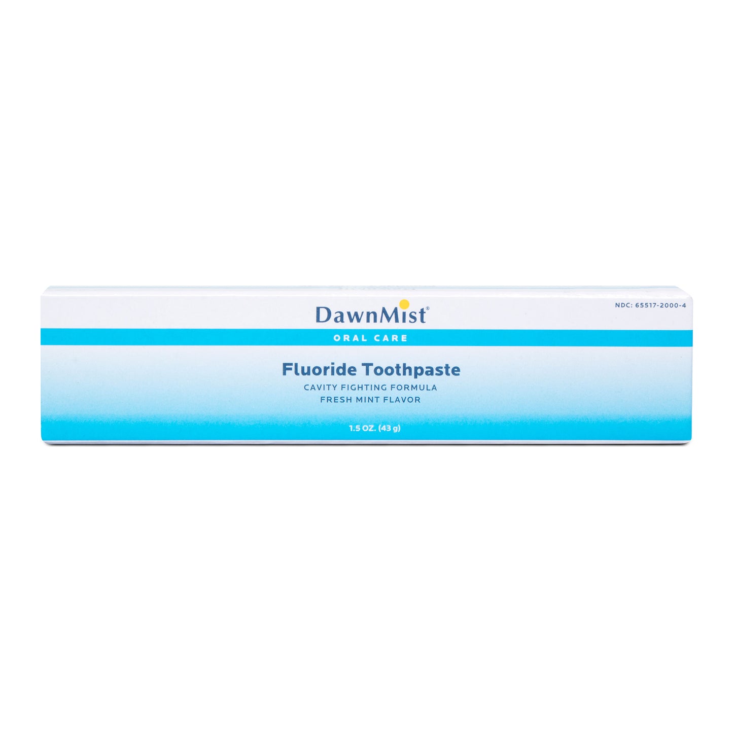 DawnMist® Toothpaste, 1.5 oz. Laminated Tube, Boxed