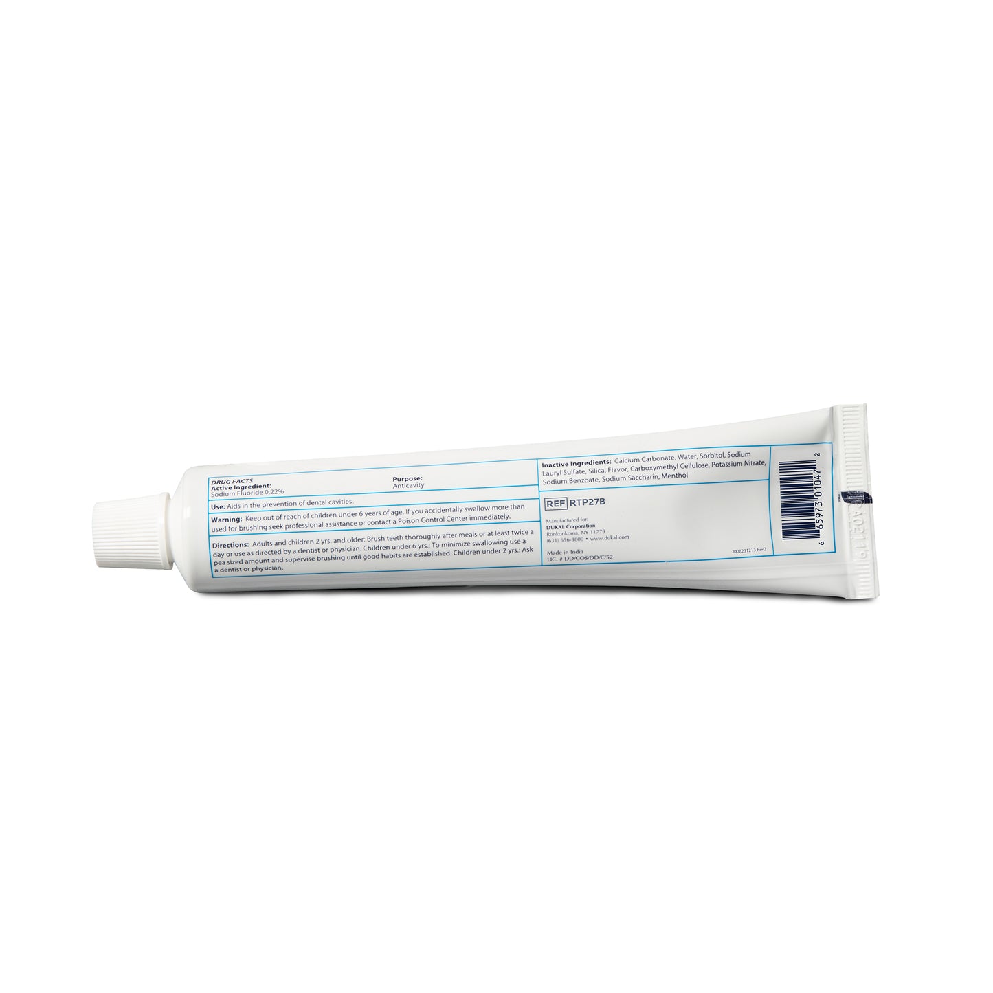 DawnMist® Toothpaste, 2.75 oz. Laminated Tube, Boxed