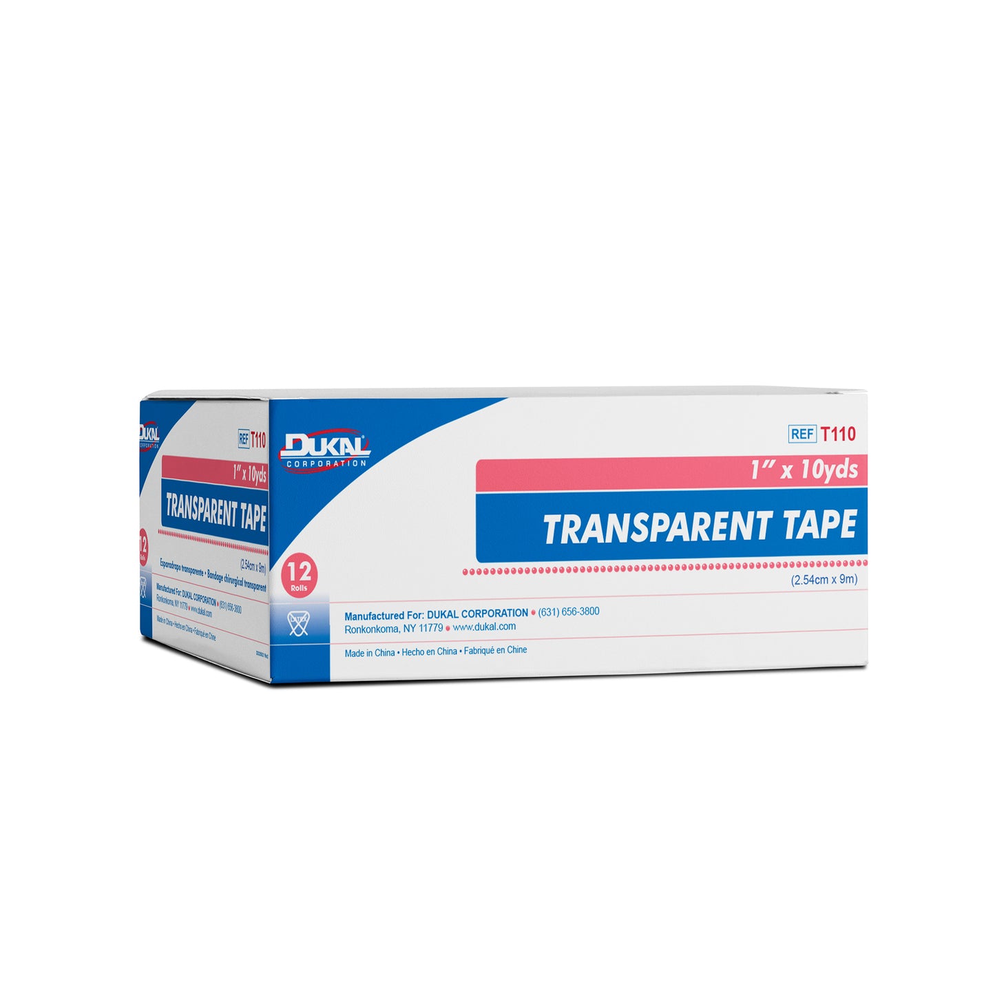 Transparent Tape, 1" x 10yds