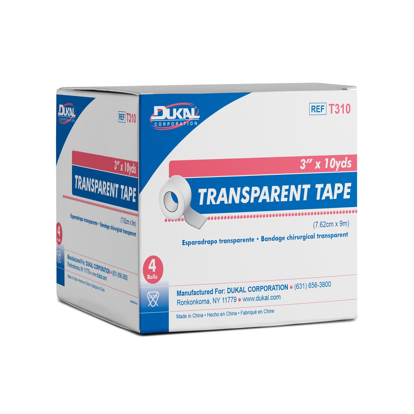 Transparent Tape, 3" x 10yds
