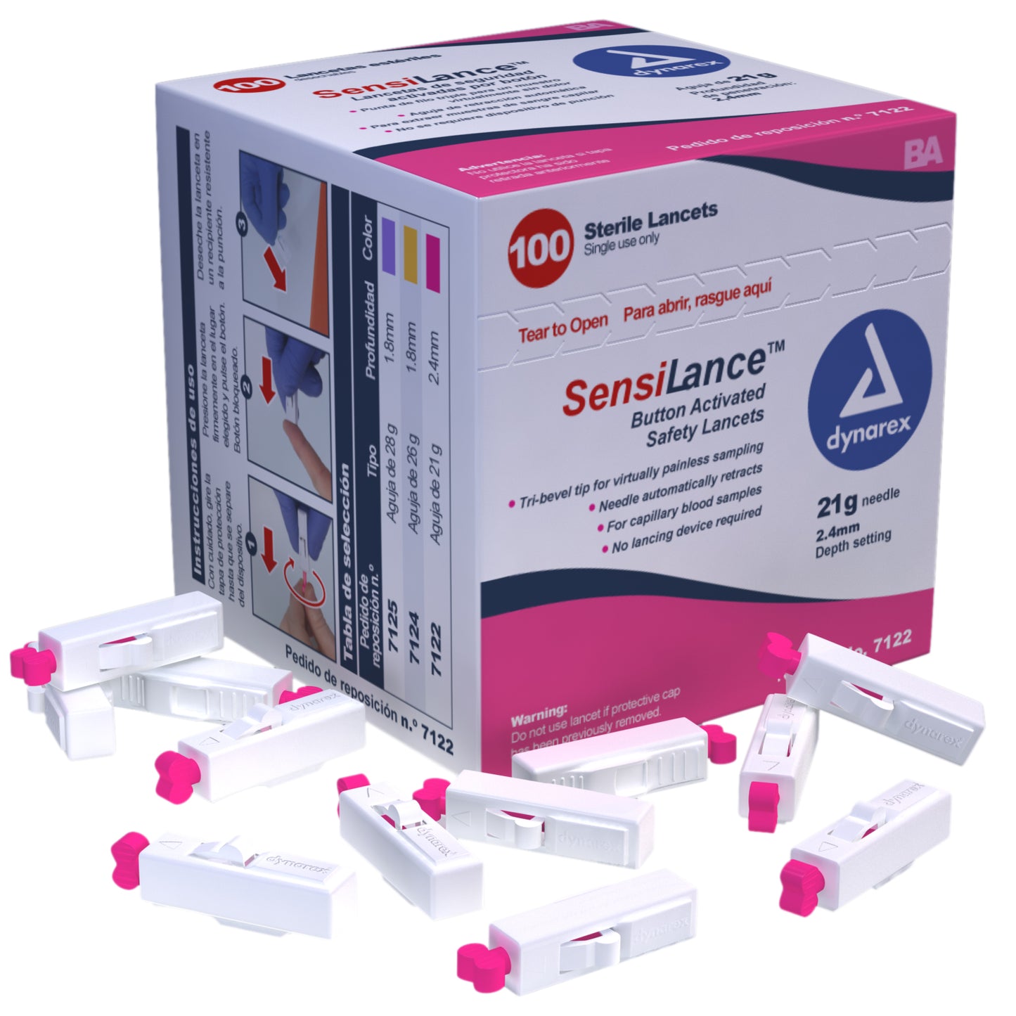 Dynarex -Sterile Safety Lancets