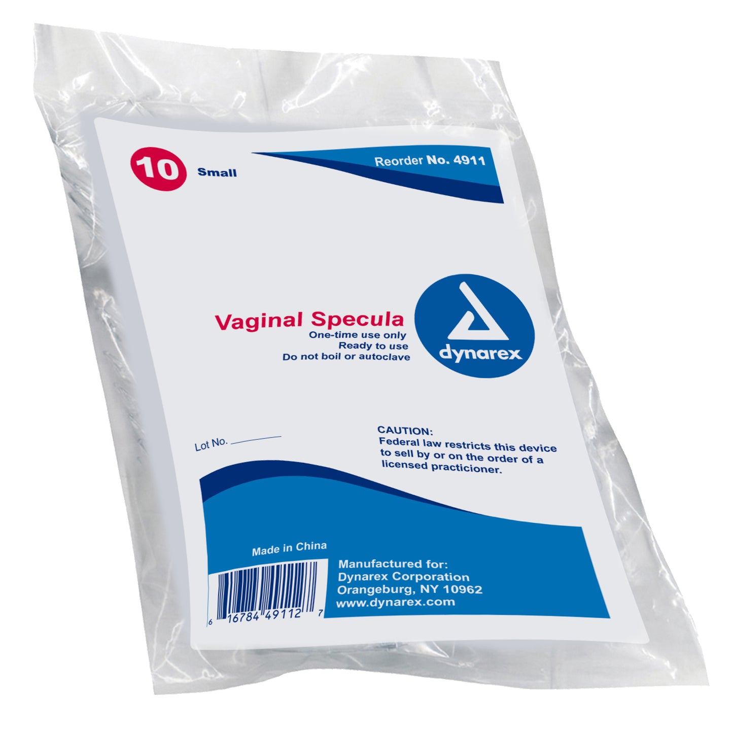 Dynarex - Disposable Vaginal Speculum