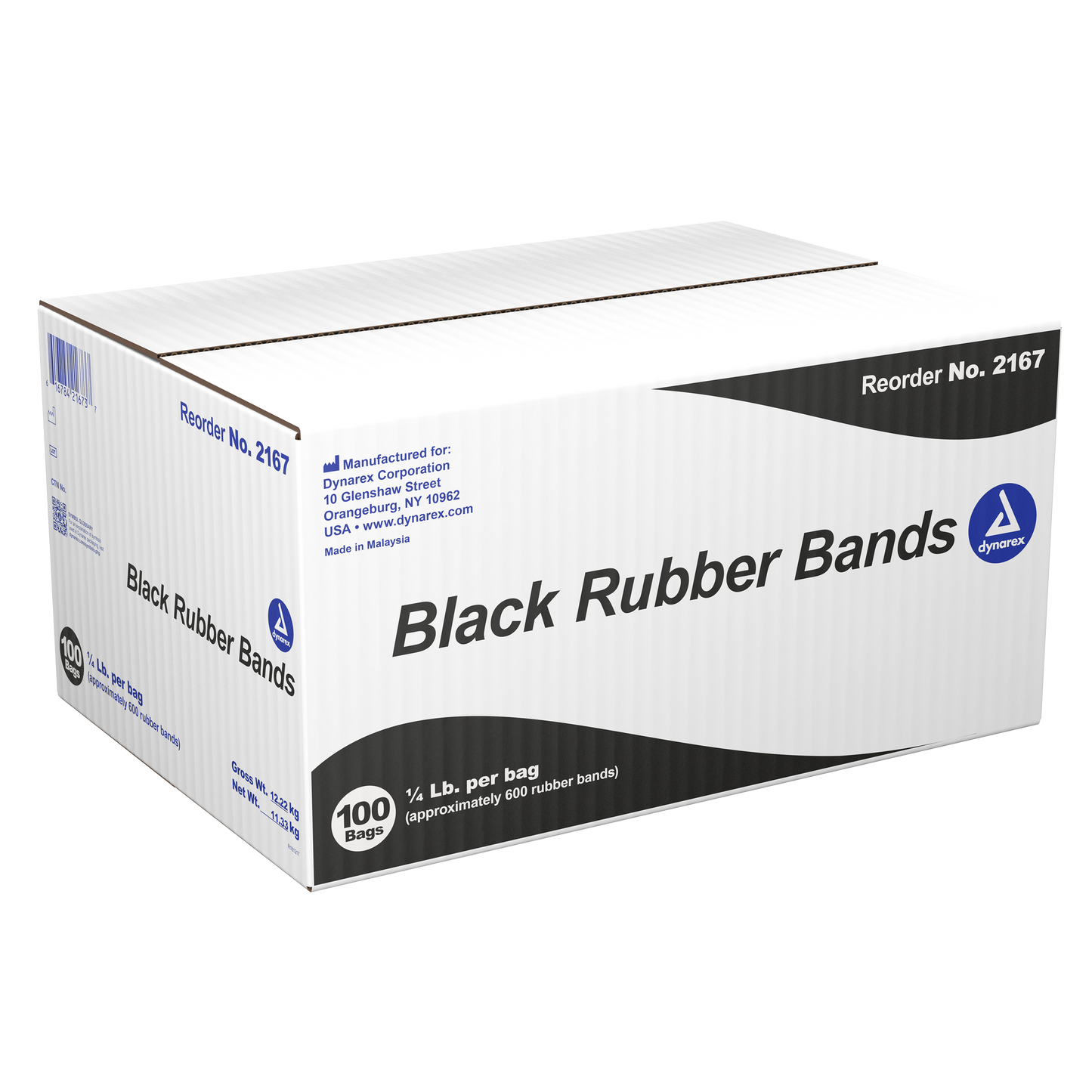 Black Tattooing Rubber Bands