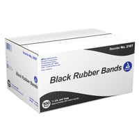 Black Tattooing Rubber Bands