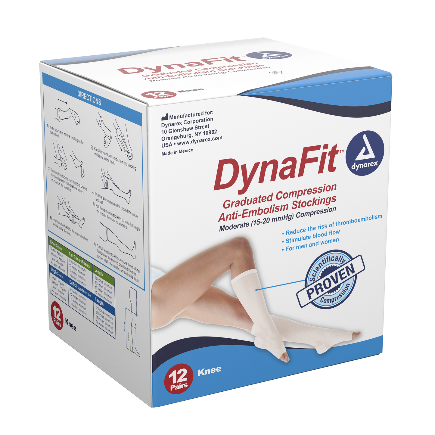 DynaFit Regular Compression Stockings, Knee