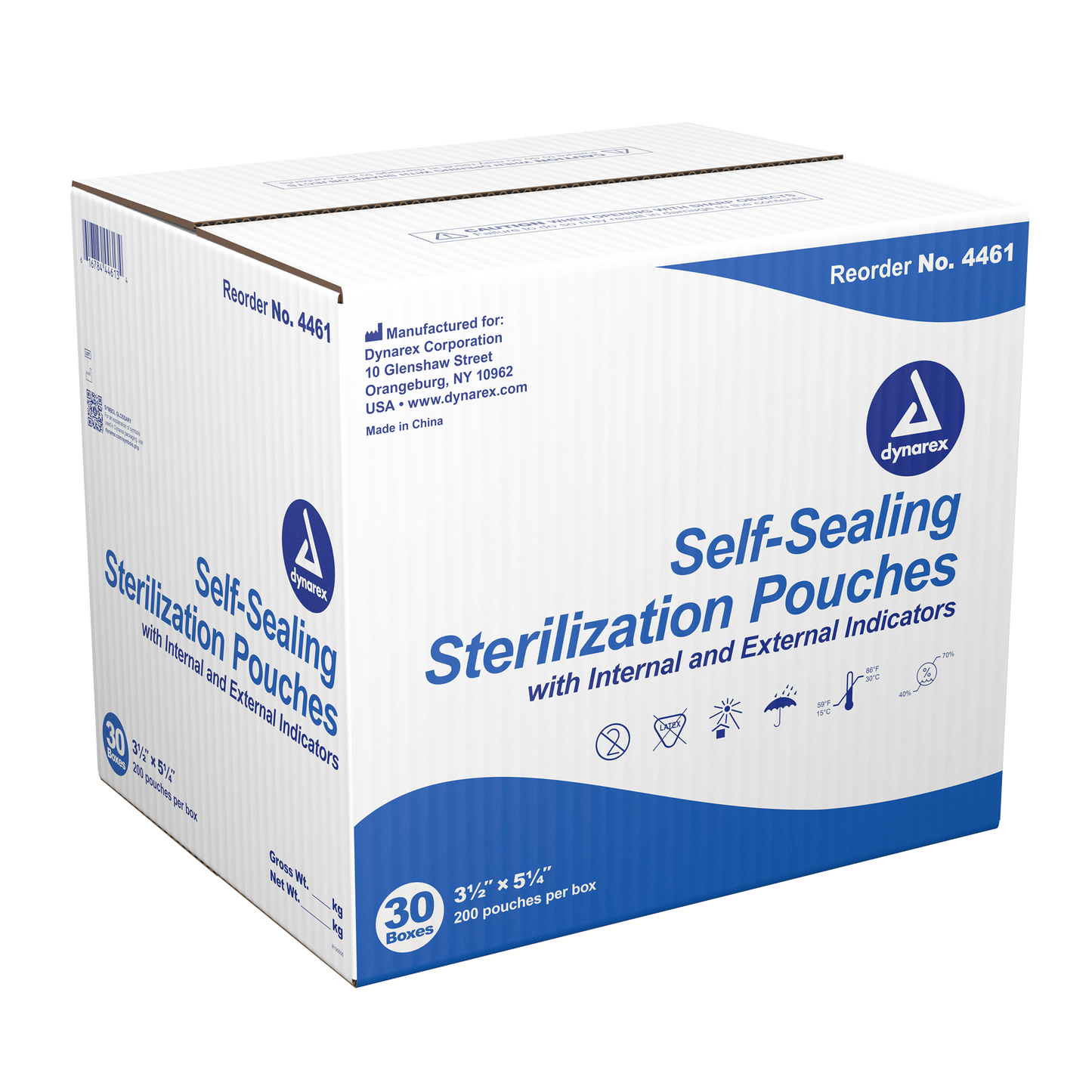 Dynarex - Sterilization Pouches 3.5" x 5.25"