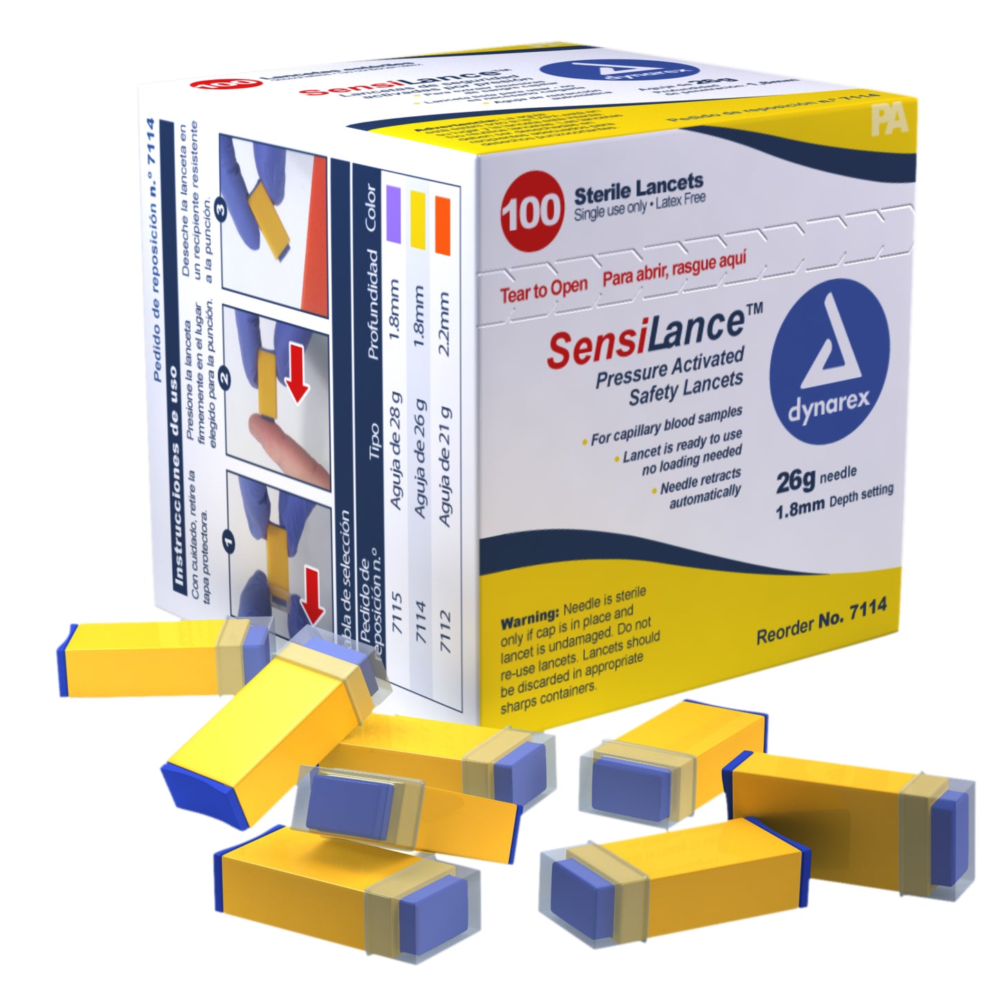 Dynarex -Sterile Safety Lancets