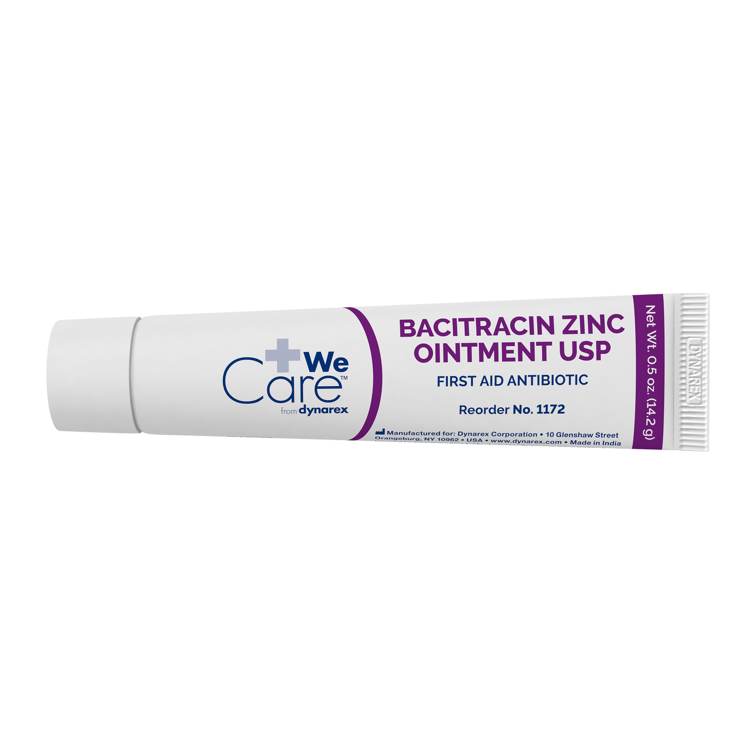 Dynarex -Bacitracin Zinc Ointment, 0.5 oz Tube